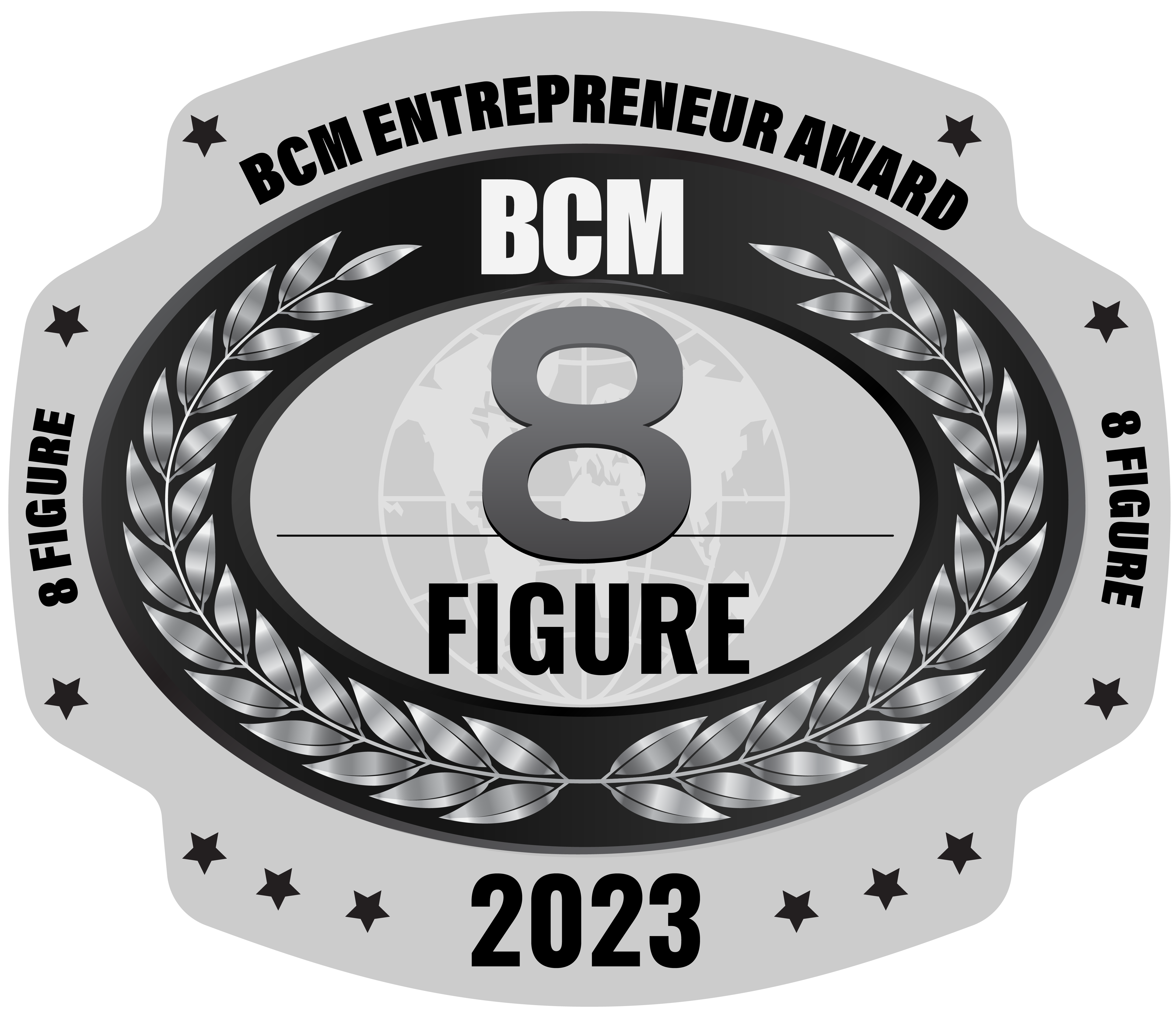 Entrepreneur Award 8 Figure Logo