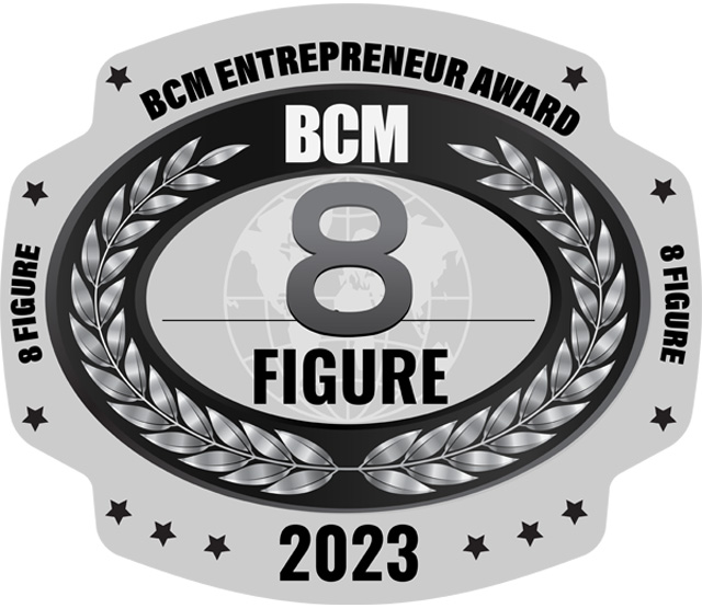 Entrepreneur Award 8 Figure Logo