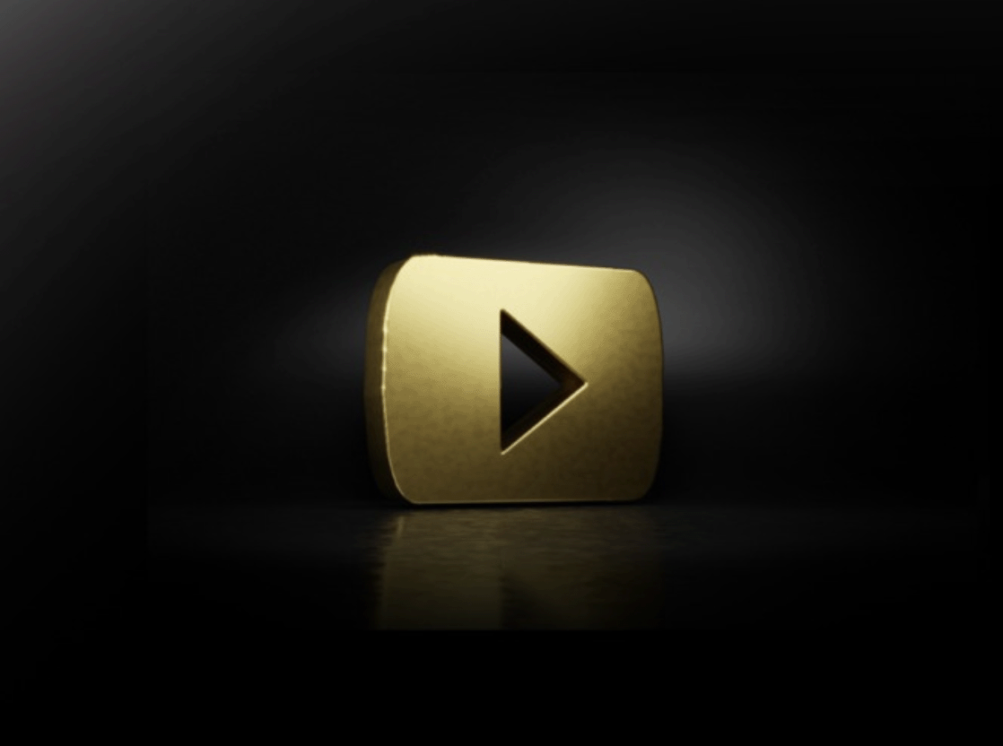 YouTube Gold Icon